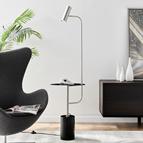 Contemporary light with table